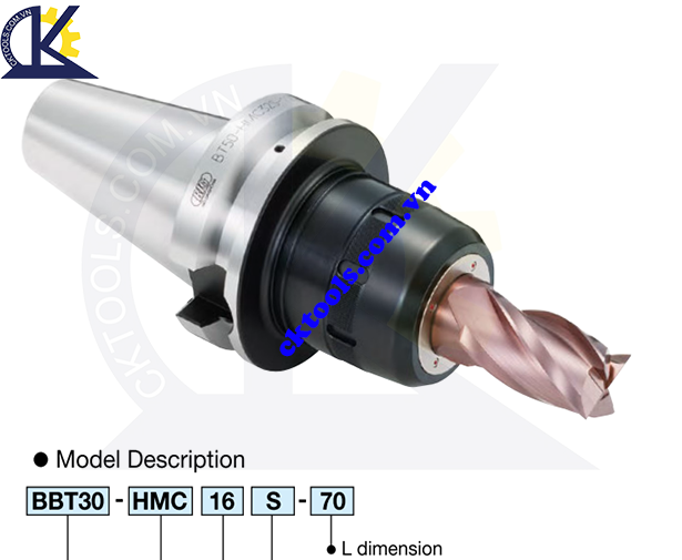 Đầu kẹp dao BIG DAISHOWA BBT30-HMC16S-70 , BT30-HMC16S-70 Holder   BBT30-HMC16S-70 , BT30-HMC16S-70  ,   MILLING CHUCK BBT30-HMC16S-70 , BT30-HMC16S-70 