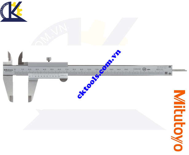 Thước cặp cơ khí Mitutoyo 0-150mm/0.05mm 530-101, Thước cặp Mitutoyo 0-150mm/0.05mm, Thước kẹp cơ khí Mitutoyo 0-150mm/0.05mm, Thước Mitutoyo 0-150mm/0.05mm