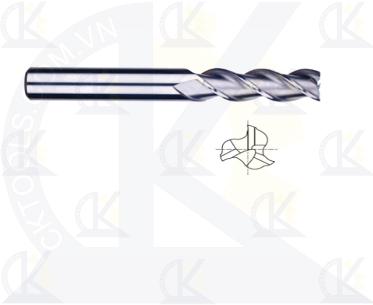 Dao phay nhôm YG E5E18, Dao phay tinh nhôm YG E5E18