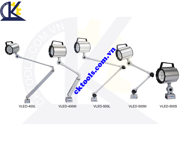 ĐÈN LED CHỐNG NƯỚC DÙNG CHO MÁY CÔNG CỤ  VERTEX   VLED-400L; VLED-400M; VLED-500S; VLED-500L; VLED-500M