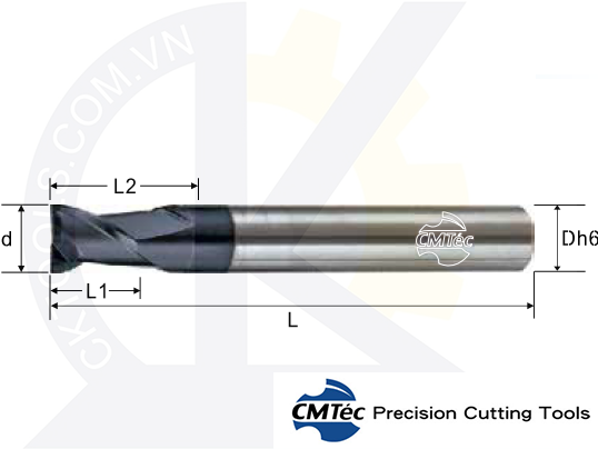 Dao phay CMTec MESD2, Dao phay CMTéc MESD2