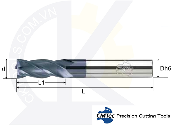 Dao phay CMTEC CES4, Dao phay thép CMTéc CES4